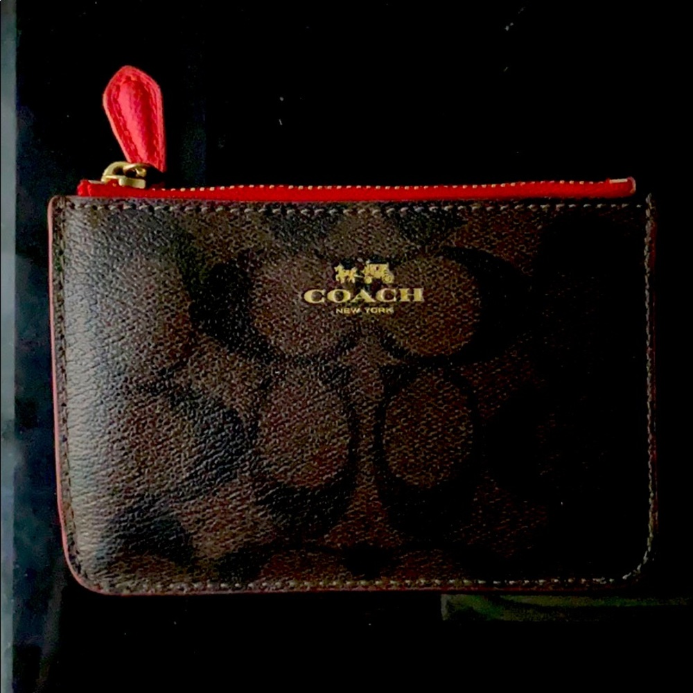 Coach Coin / Card Wallet Pouch